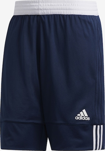 ADIDAS SPORTSWEAR Workout Pants '3G SPEED' in Blue: front