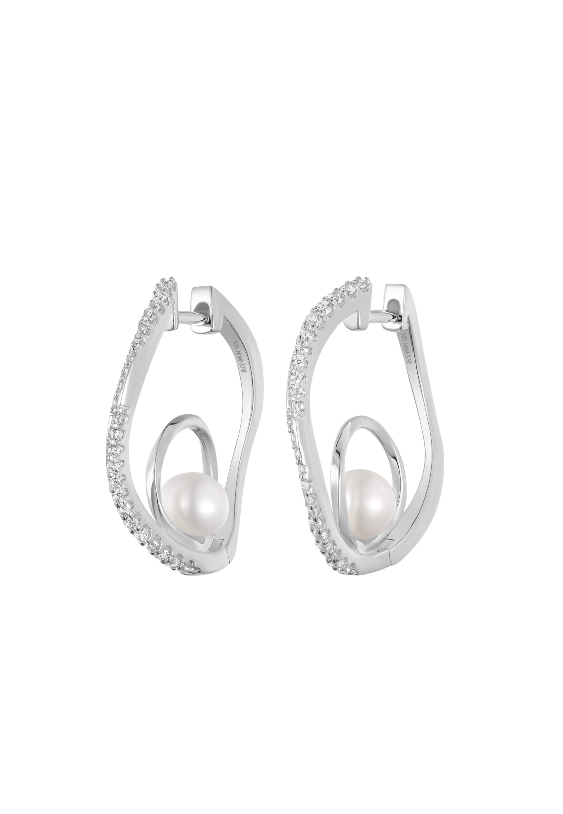 Nana Kay Creole 'Baroque Flair' in Silber: Vorderseite