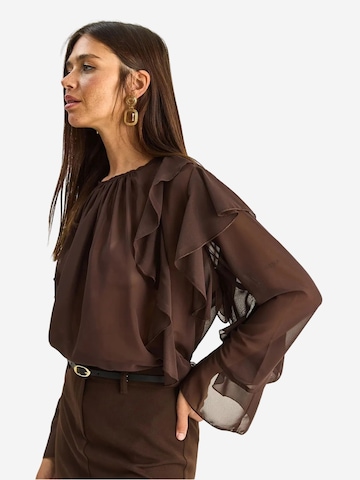 Bianco Lucci Bluza | rjava barva
