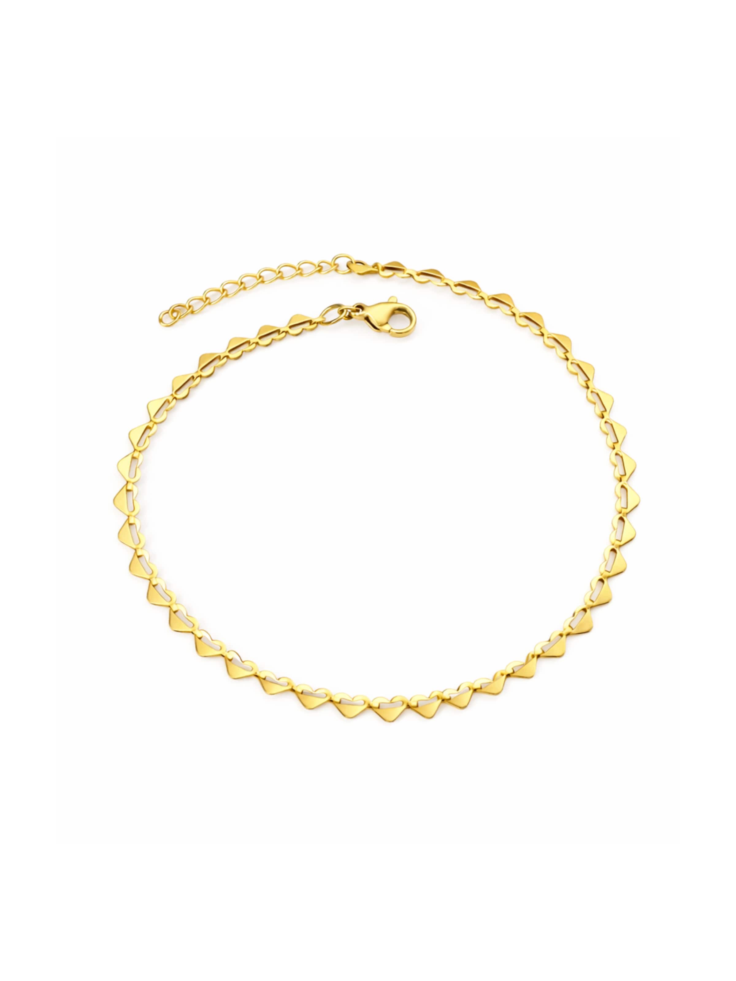 Gioiello per i piedi 'Pure Love' di Pure Schmuck in oro: frontale