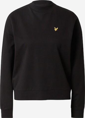 Lyle & Scott Sweatshirt in Black: front