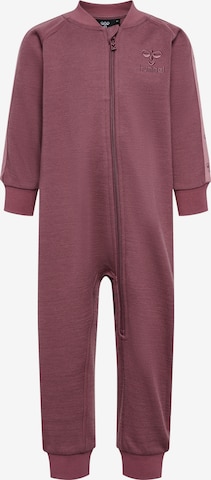 Hummel Pajamas in Purple: front