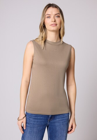 STREET ONE Top in Brown: front
