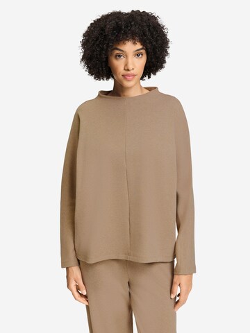 Sweat-shirt ' Easy Wear ' Hanro en beige : devant