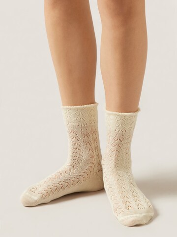 CALZEDONIA Socken in Beige: Vorderseite