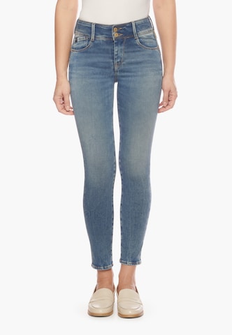 Le Temps Des Cerises Skinny Jeans in Blau: predná strana