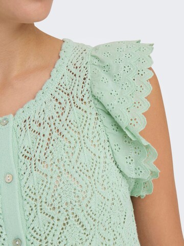 Cardigan 'Nettie' ONLY en vert