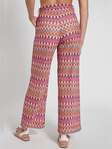 Ana Alcazar Wide leg Broek ' Foljana ' in Roze