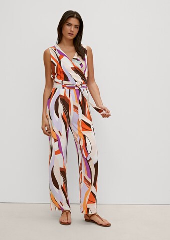 COMMA Jumpsuit in Gemengde kleuren: voorkant