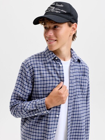 Jack & Jones Junior Regular fit Overhemd in Blauw