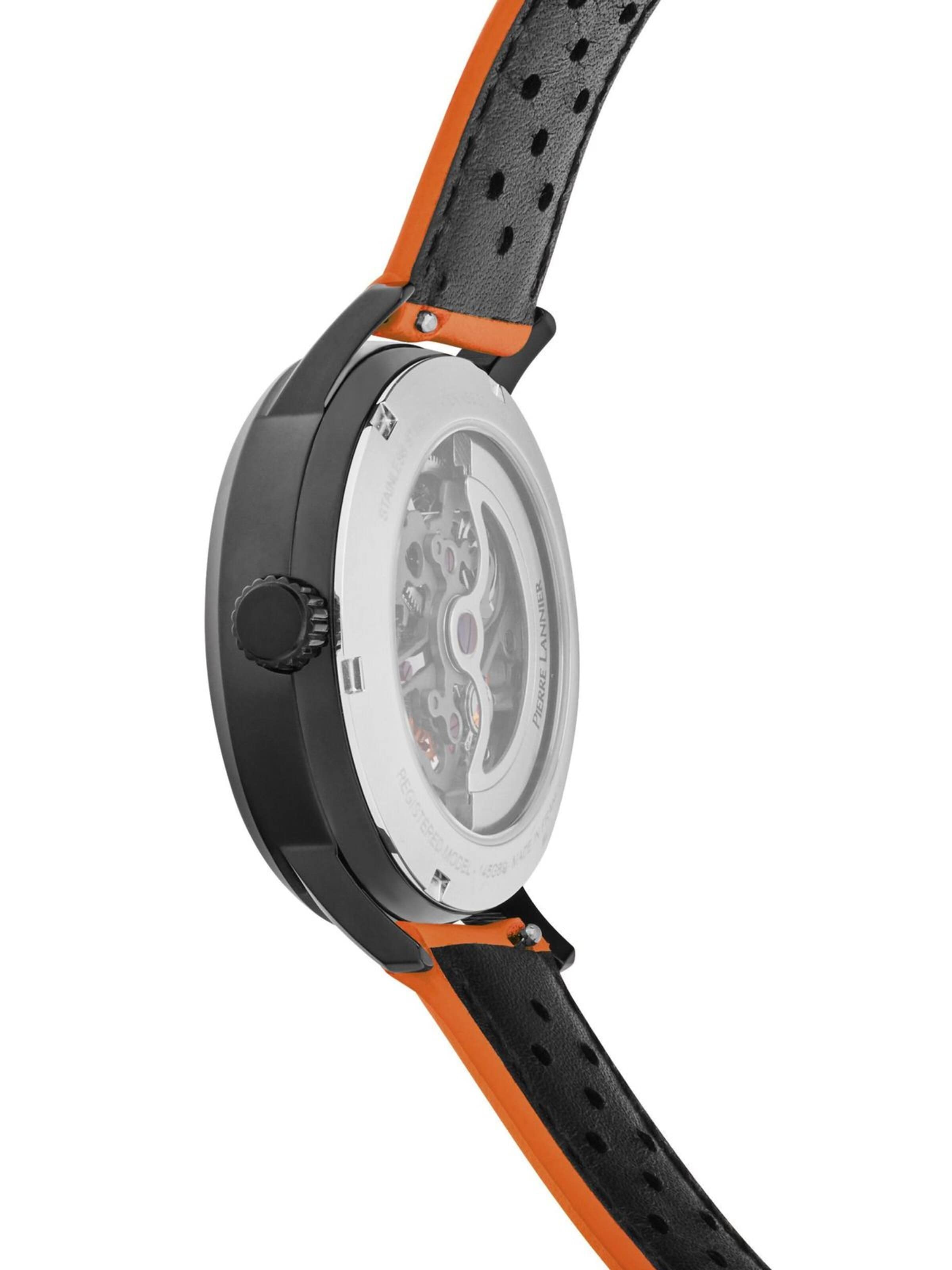 Pierre Lannier Analogové hodinky 'Automatic watch Paddock' – černá