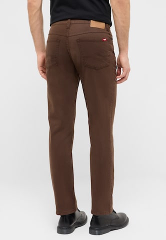 MUSTANG Regular Jeans ' Tramper ' in Braun