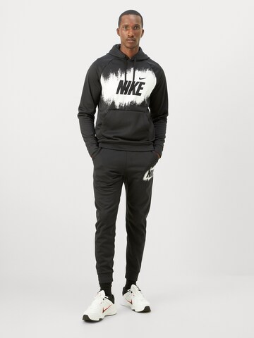 NIKE Športová mikina - Čierna