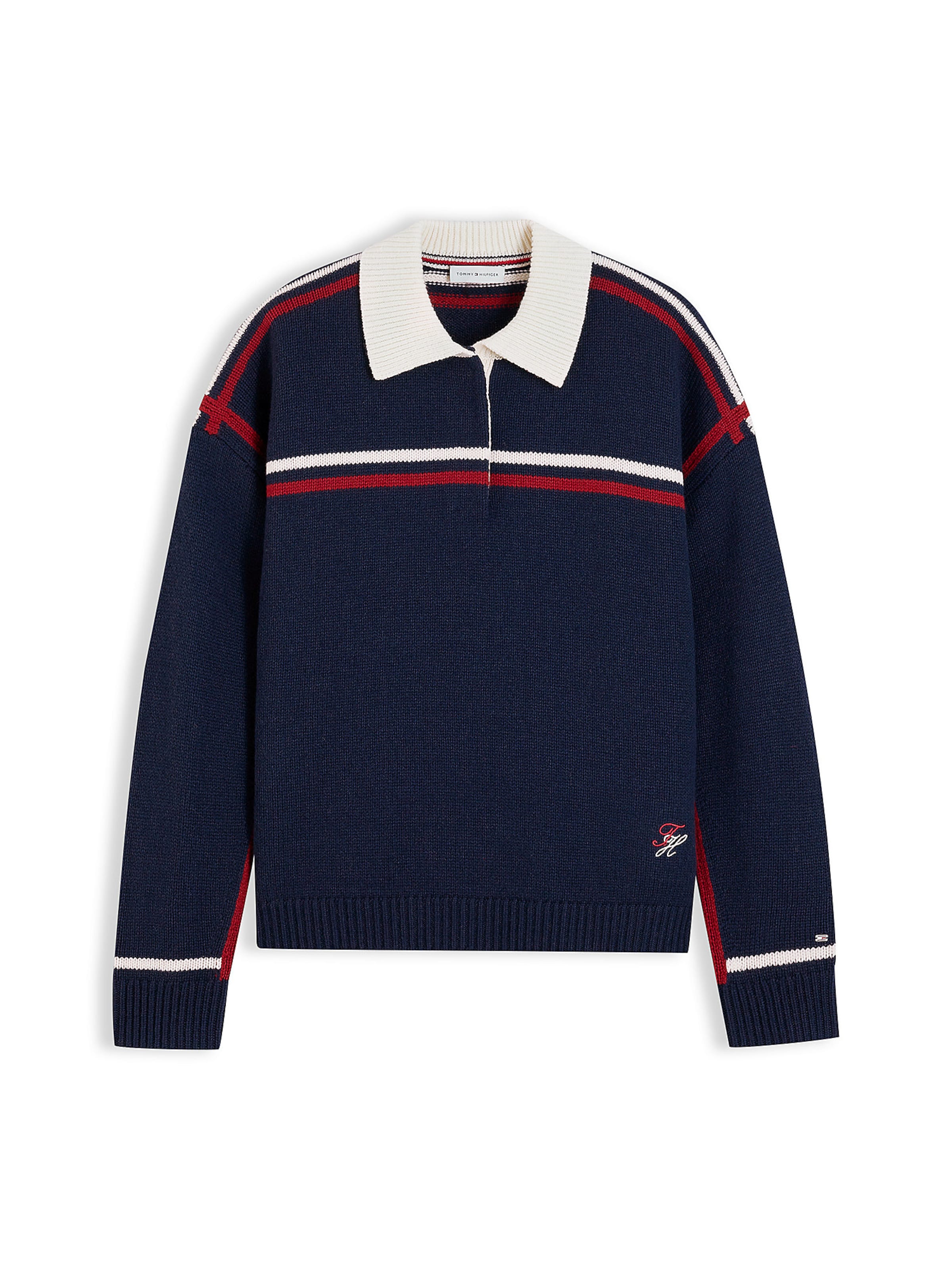 TOMMY HILFIGER Pullover in Blau: Vorderseite