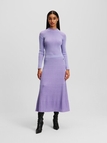 Karl Lagerfeld - Falda en lila
