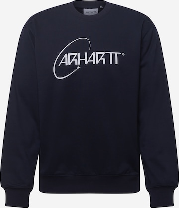 Carhartt WIP Sweatshirt 'Orbit' i blå: framsida