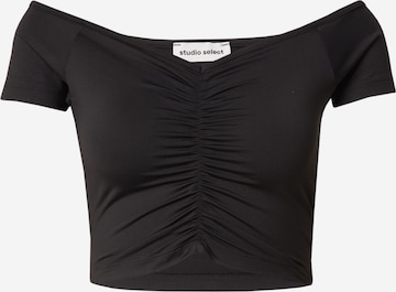 studioselect Shirt 'Romy' in Schwarz: Vorderseite
