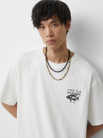 Pull&Bear Shirt in Wit