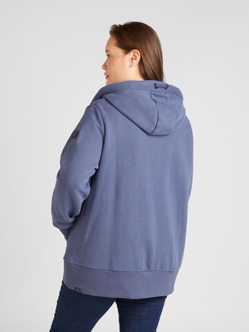 Ragwear Plus - Sudadera con cremallera 'NESKA' en azul