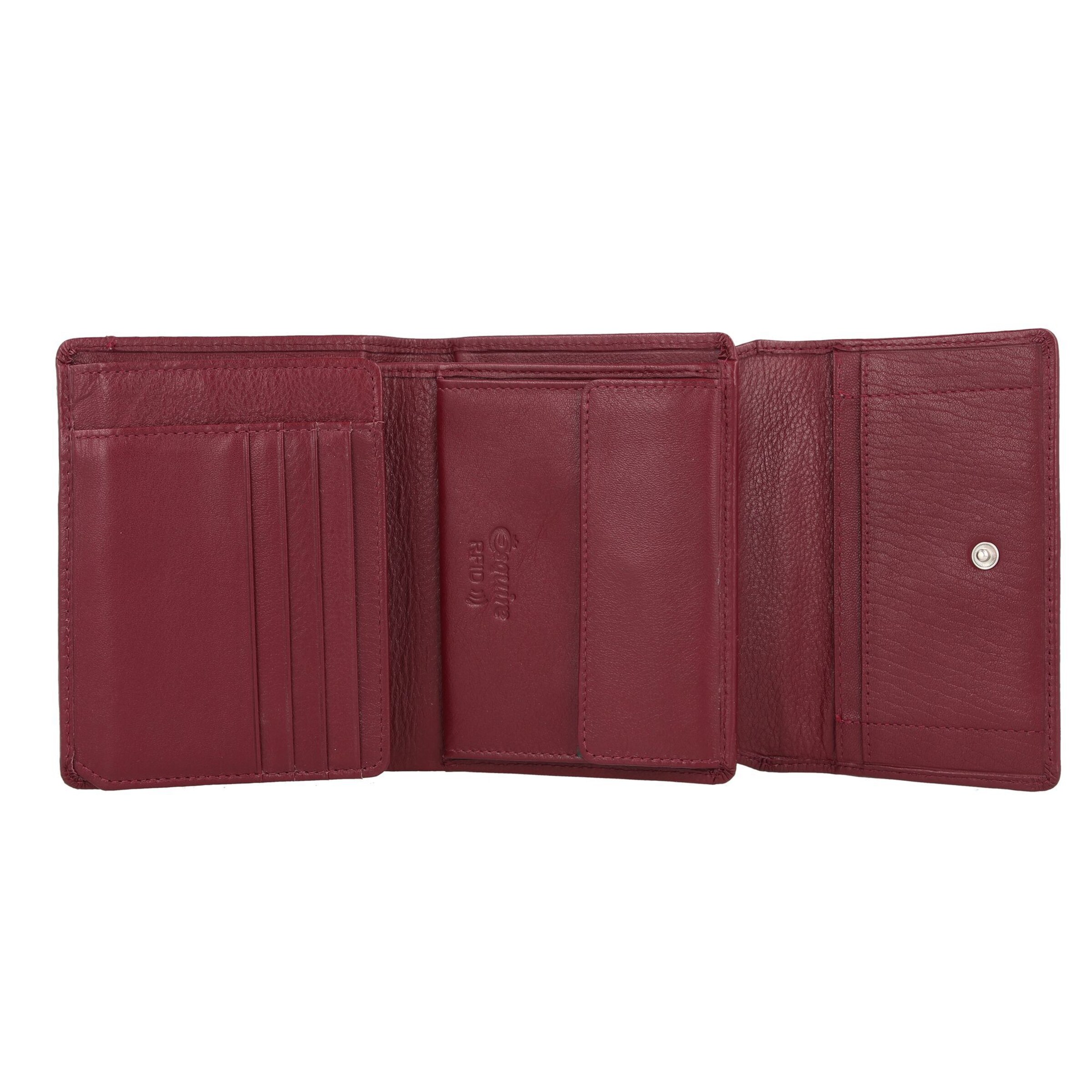 Esquire Wallet 'Viktoria' in Red