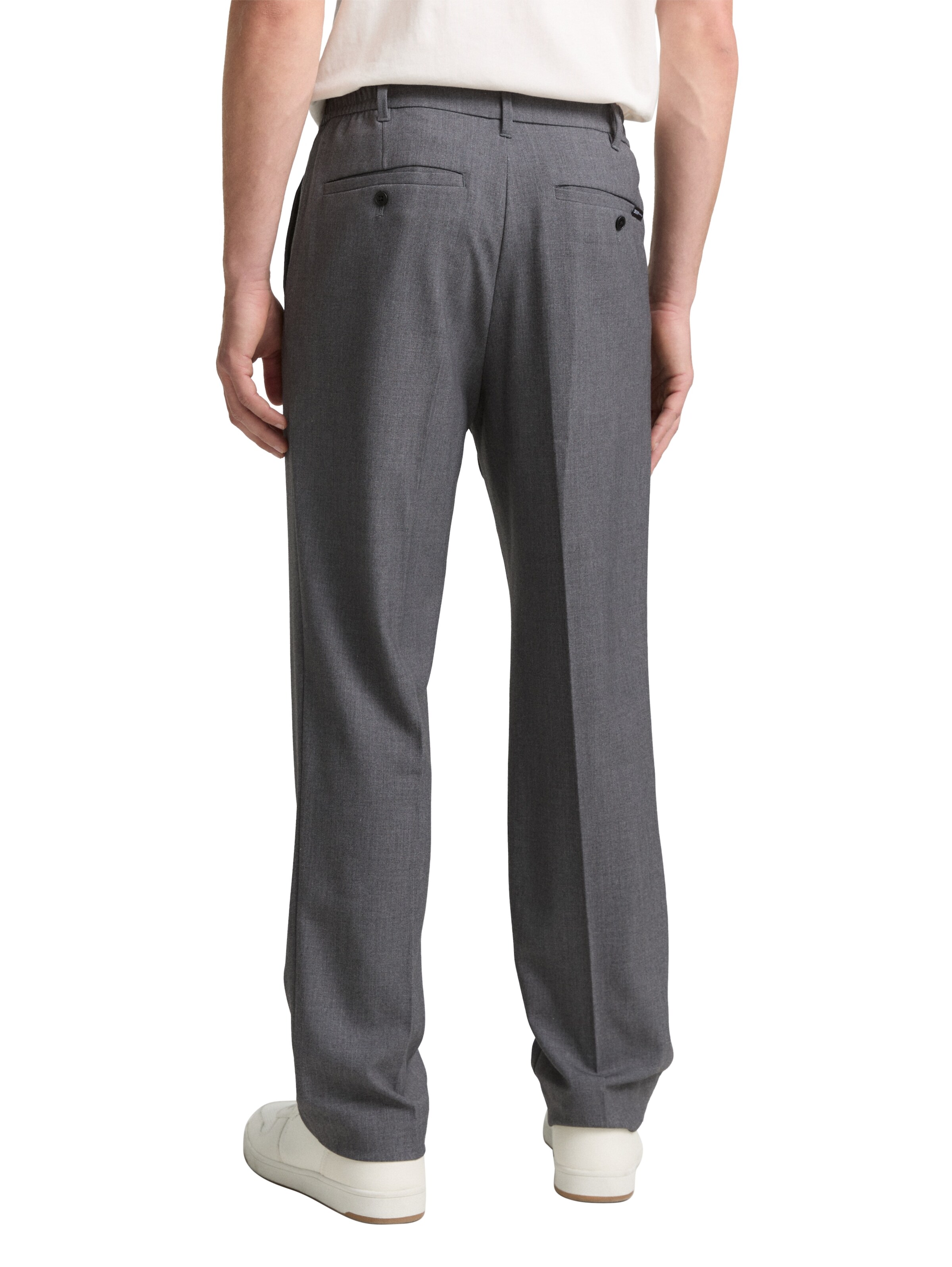 TOM TAILOR DENIM Regular Pants in Grey