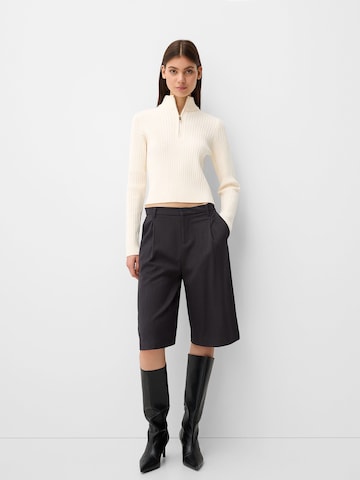Bershka Pullover in Beige