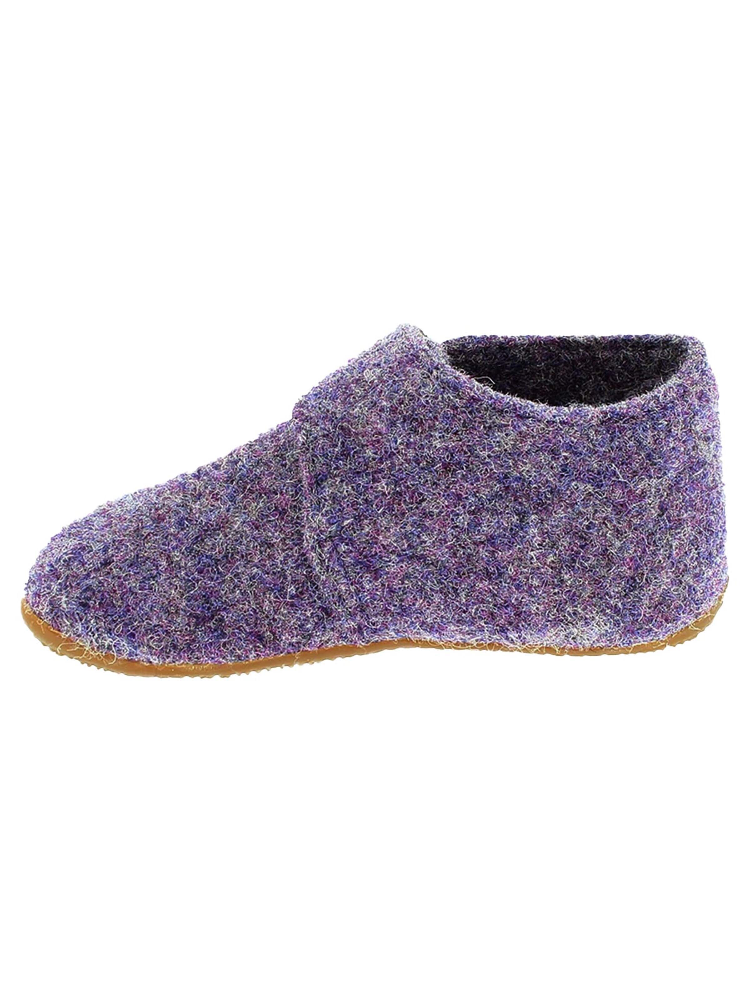 Pantoufle 'Filz' Living Kitzbühel en violet