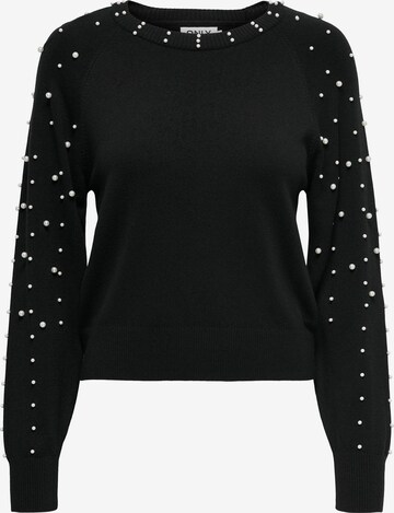 Pull-over 'Annika' ONLY en noir : devant