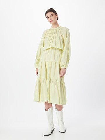 DRYKORN Dress 'ALVISSA' in Yellow: front