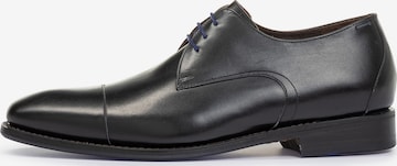 Scarpa stringata 'De Loper 16' di Floris van Bommel in nero: frontale