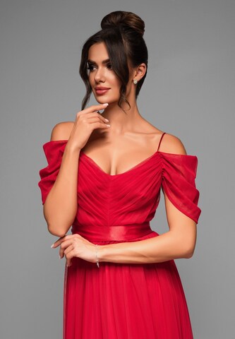 Robe de soirée 'Laila' Ombre en rouge