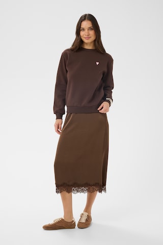 Kaffe Sweatshirt 'KAliddy' i brun