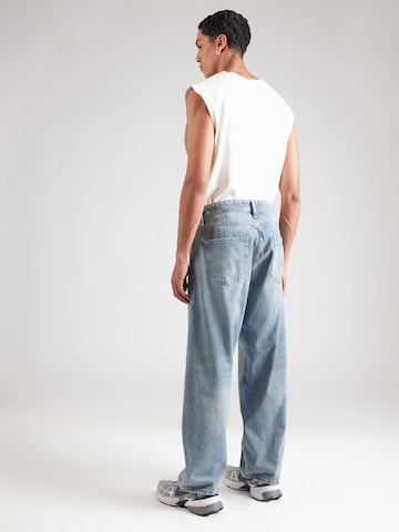 JACK & JONES Baggy Jeans 'JJIALEX JJORIGINAL' in Blauw