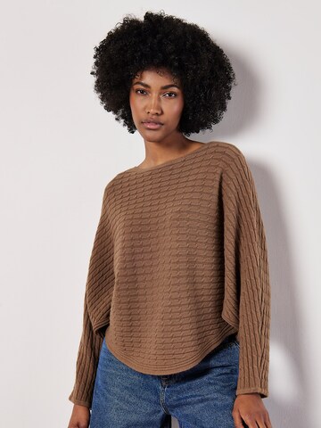 Pullover di Apricot in marrone: frontale