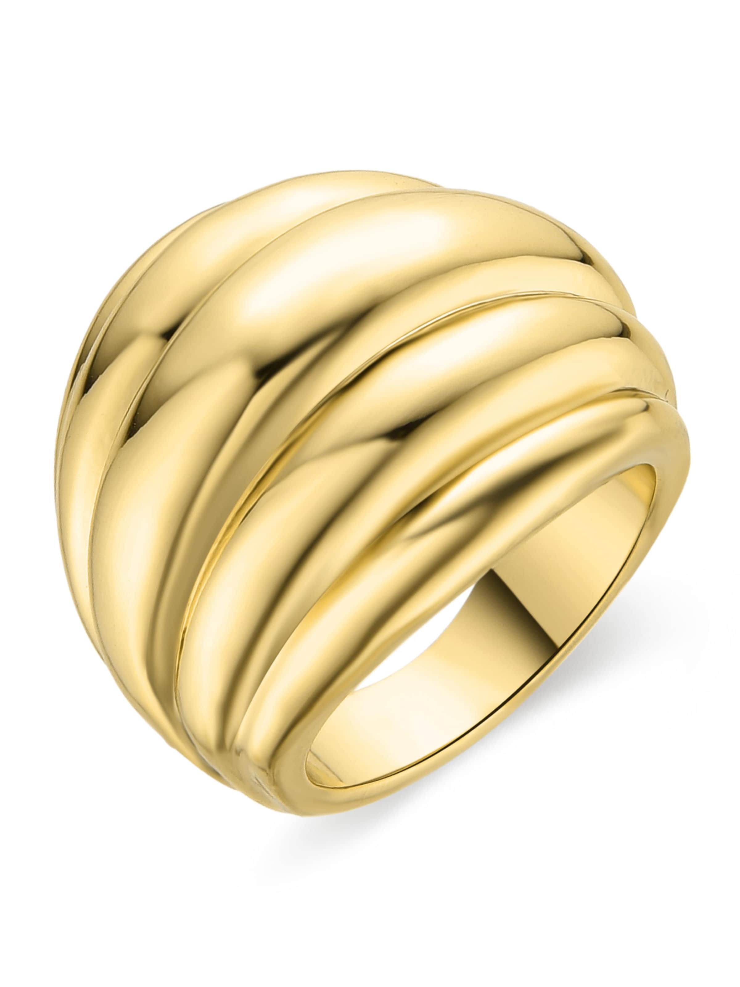 Luxenter Bague 'Abalt' en or, Vue avec produit