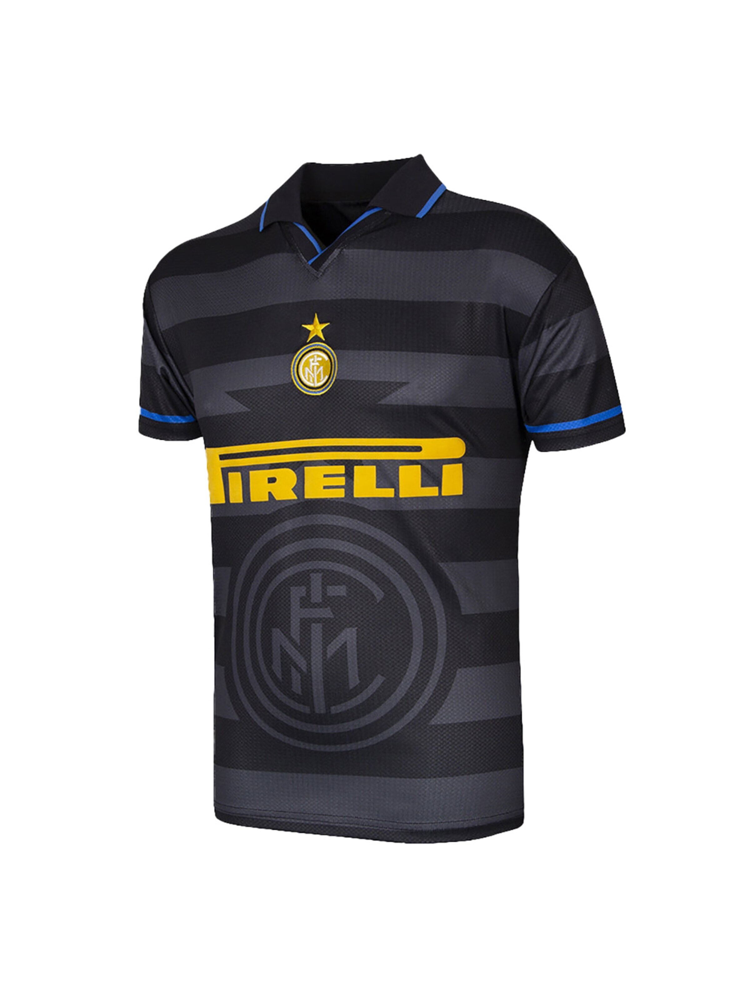 Copa Trikot 'Retro FC Internazionale 1997-98 Away'‌‌‌‌ in Grau: Vorderseite