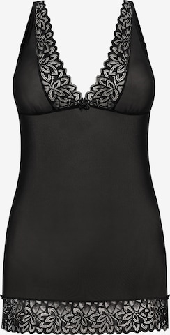 TEYLI Negligee in Black: front