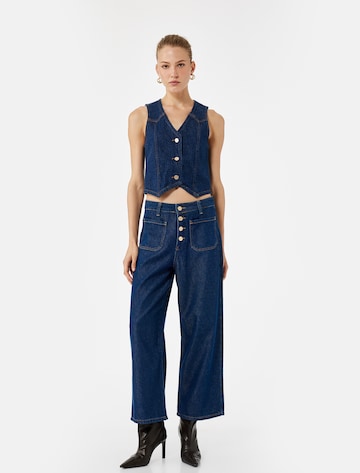 Koton Wide Leg Jeans in Blau: Vorderseite
