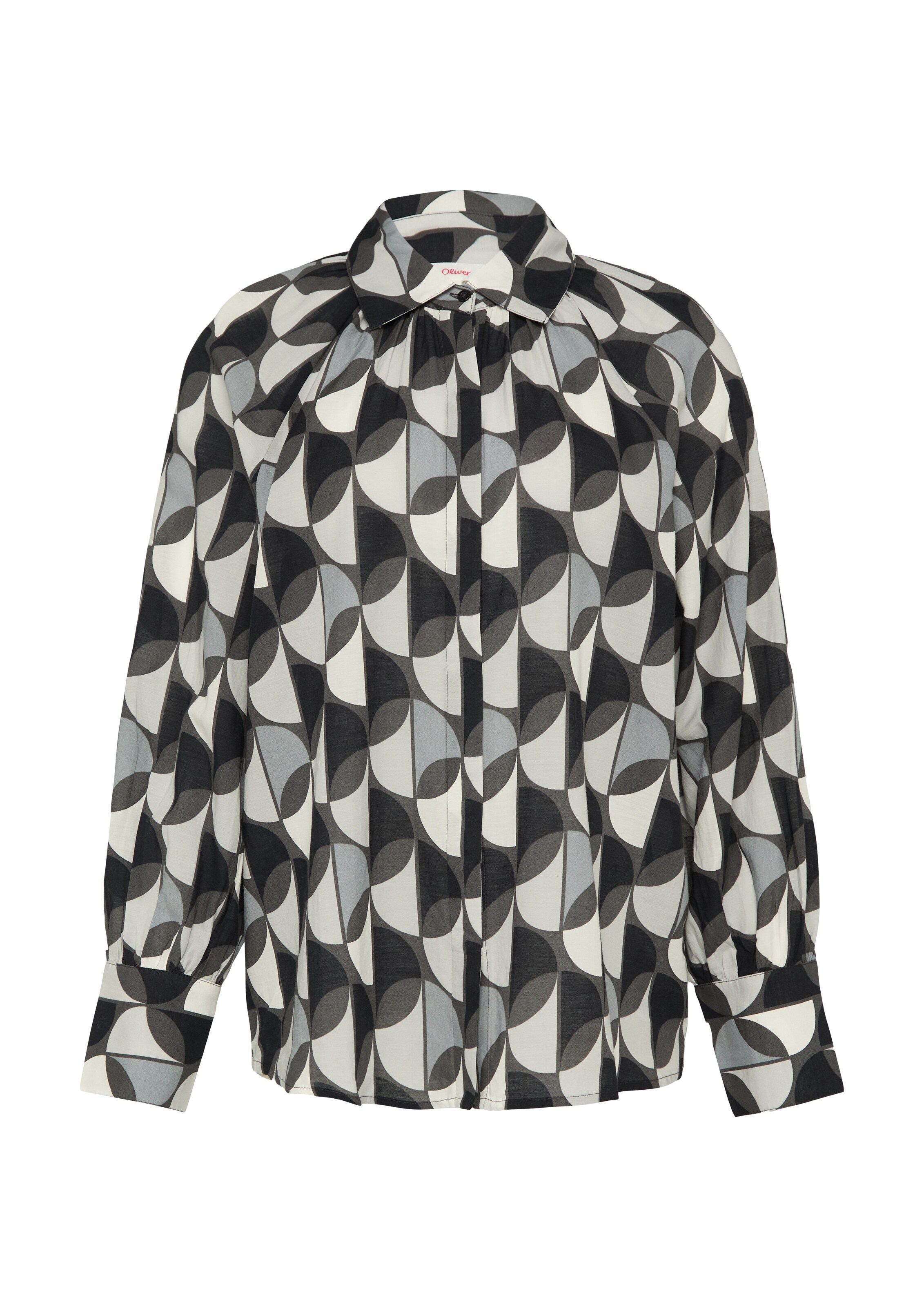 Chemisier s.Oliver en gris : devant