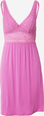 TRIUMPH Nightgown 'Aura Spotlight' in Pink: front