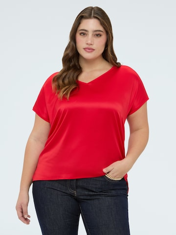 Fiorella Rubino - Camiseta en rojo: frente
