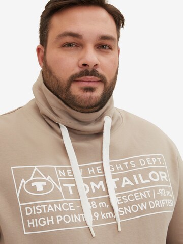 TOM TAILOR Men + - Sudadera en beige