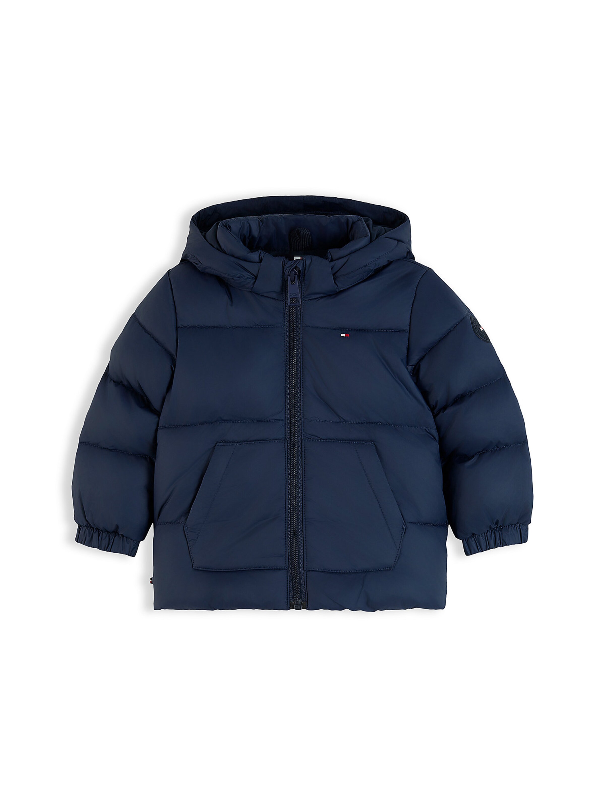 TOMMY HILFIGER Winterjas 'Essential' in Blauw: voorkant