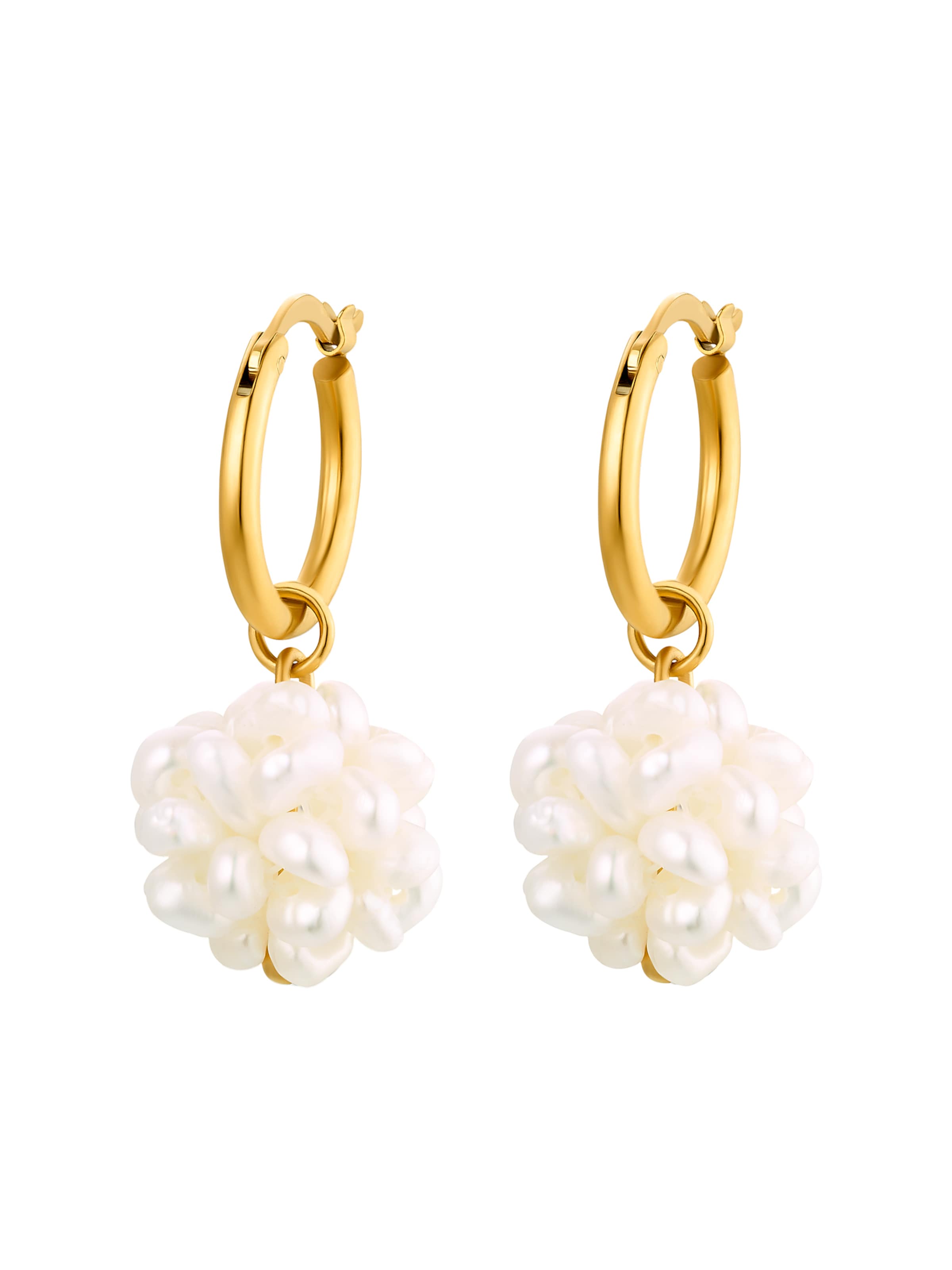 Heideman Oorbellen 'Gloria' in Goud: voorkant