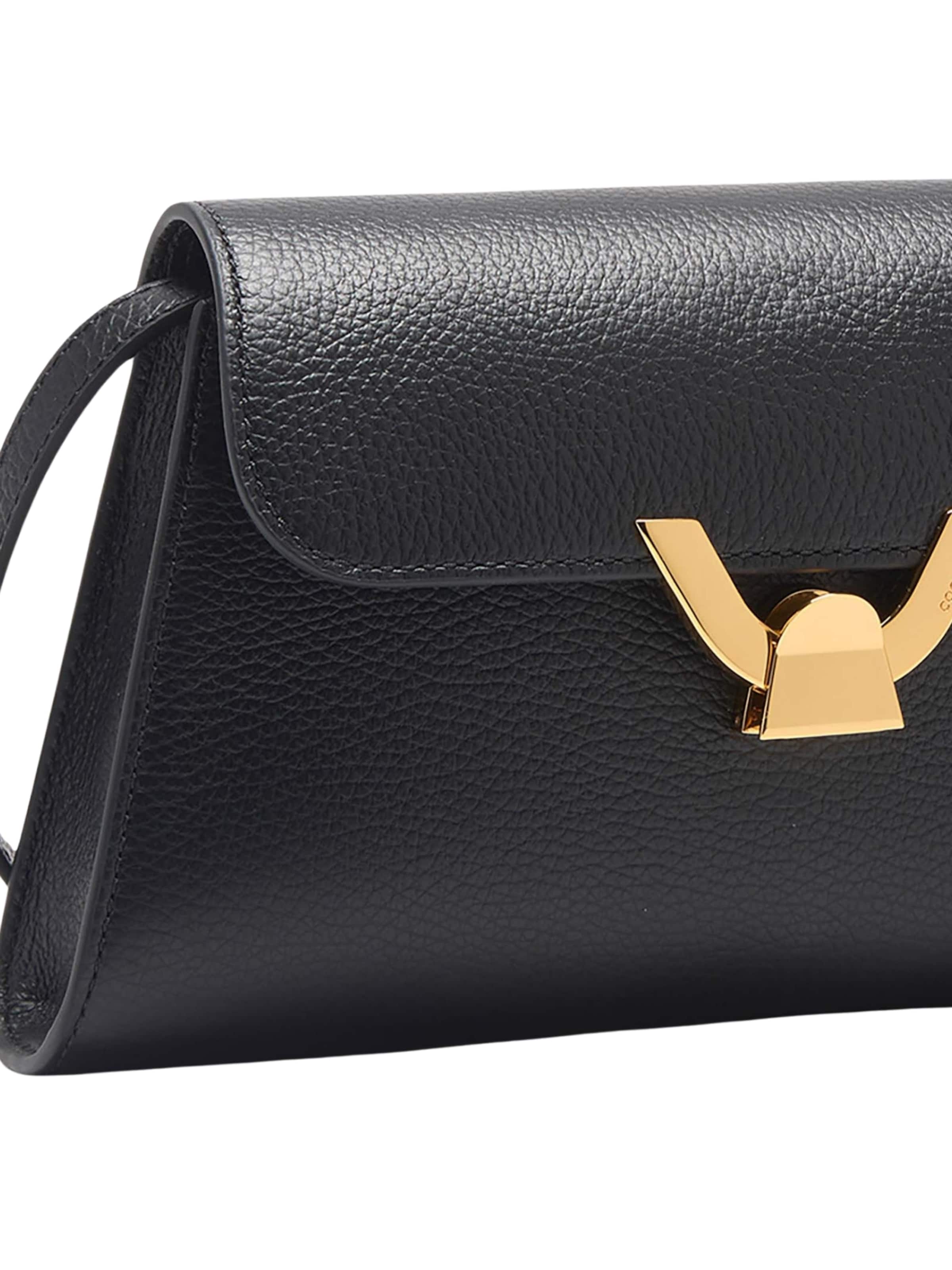 Borsa a mano 'Coccinelle Dew 3' di Coccinelle in nero