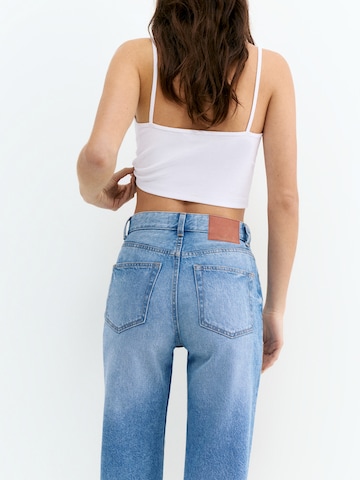 Pull&Bear Bő szár Farmer - kék