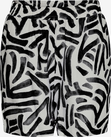 PIECES Trousers 'PCArlem' in Black: front