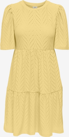 Robe 'JDYCARLA CATHINKA' JDY en jaune : devant