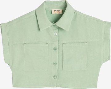 Koton Bluse in Grün: Vorderseite