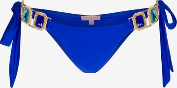 Moda Minx Bikini Bottoms 'Boujee' in Blue: front